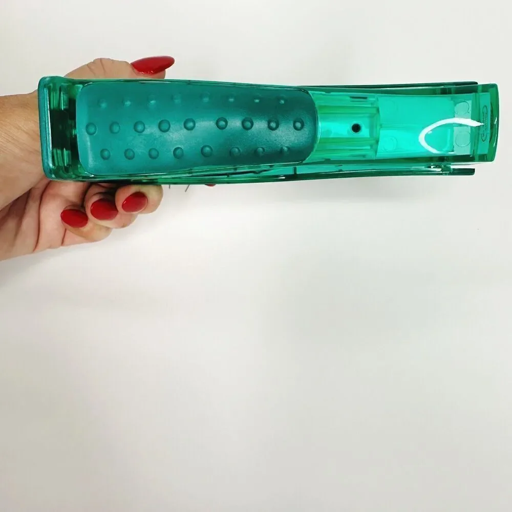 Teal Green See-Through Stand-Up Stapler‎ Norvasc Pharma Rep Advertising Pfizer